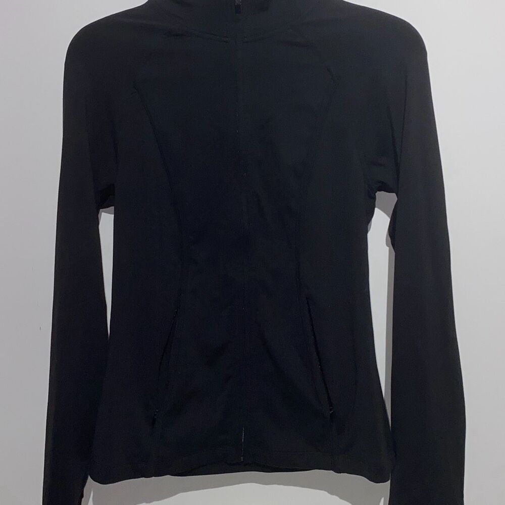 Victoria's Secret VSX Women's Black Full Zip Long Sleeve Athletic Jacket Small